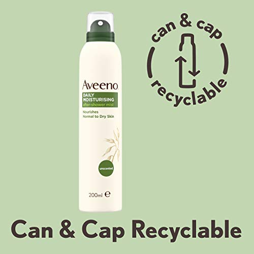 Aveeno After Shower Body Spray Moisturizer with Natural Oat Extract