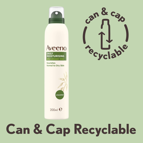Aveeno After Shower Body Spray Moisturizer with Natural Oat Extract