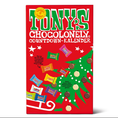Tony's Chocolonely Chocolate Advent Calendar Fairtrade