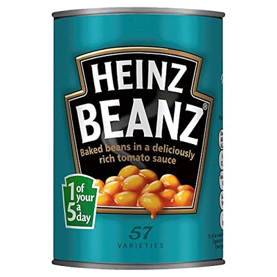 Heinz Baked Beanz in Tomato Sauce 415g Classic Canned Baked Beans