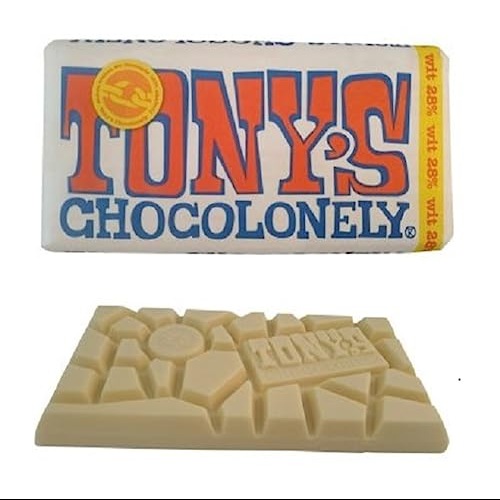 Tony's Chocolonely White Chocolate Bar 180g Sustainably Sourced