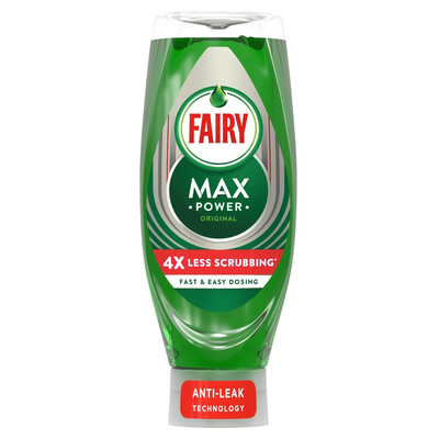 Fairy Max Original Washing Up Liquid 440ml Concentrated Dish Soap