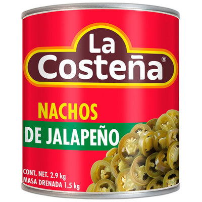 La Costeña Jalapeño Nacho Slices 220g Pickled Mexican Peppers