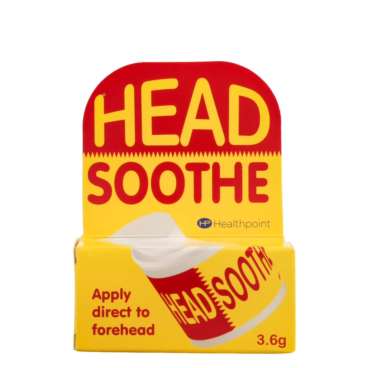 Derma V10 Head Soothe Temple Balm 3.6g for Headache and Tension Relief