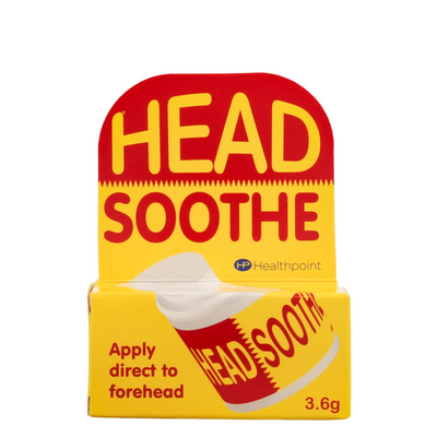 Derma V10 Head Soothe Temple Balm 3.6g for Headache and Tension Relief