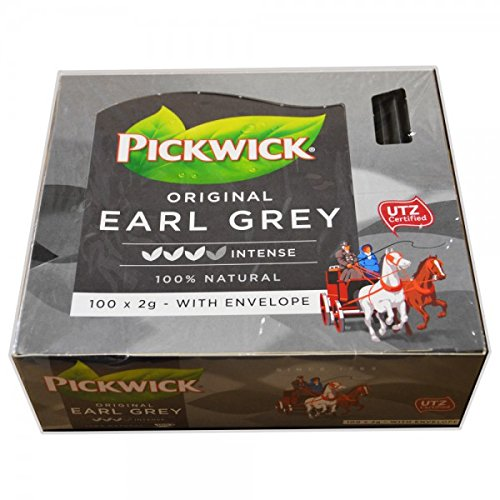 Pickwick Earl Grey Tea 100 Bags x 2g Bergamot Black Tea
