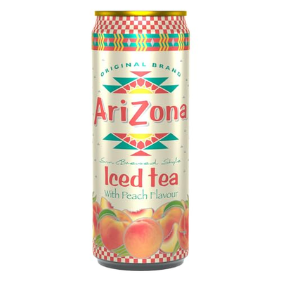 AriZona Peach Iced Tea 12 x 330ml