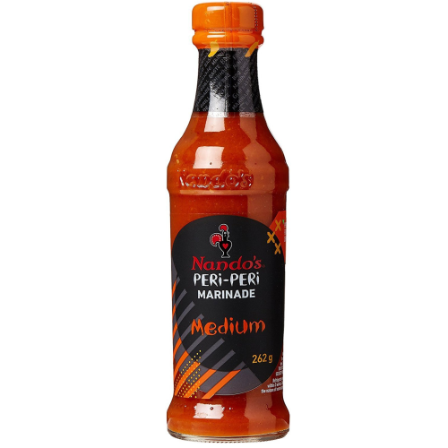 Nando's Peri Peri Medium Marinade 260g - Zesty and Flavorful for Grilling