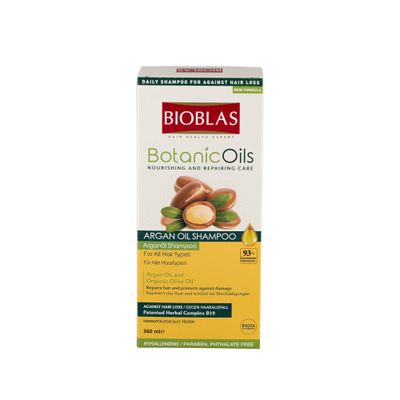Bioblas Botanic Oils Anti-Hair Loss Argan Oil Shampoo 360ml