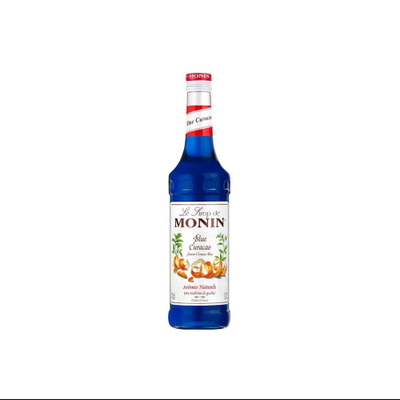 Monin Blue Curacao Syrup 700ml Non-Alcoholic Citrus Cocktail Syrup
