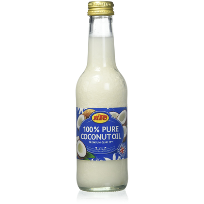 KTC Pure Coconut Oil 250ml for Cooking, Baking & Frying