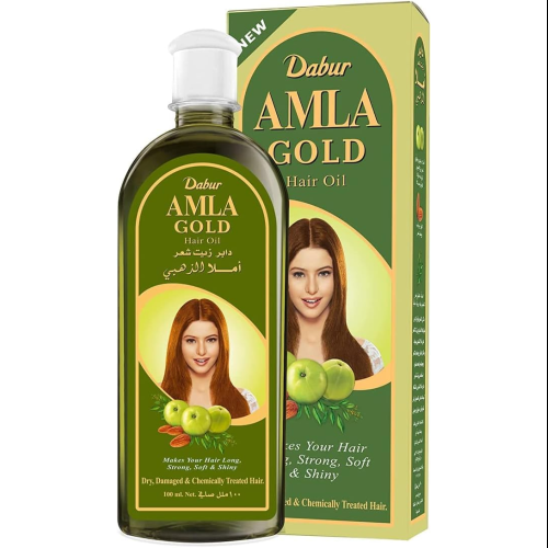 Dabur Amla Gold Hair Oil Nourishing Amla & Natural Oils for Healthy Hair
