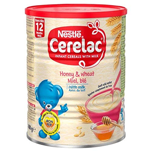 Nestlé Cerelac Honey Wheat with Milk Baby Cereal 400g From 6 Months