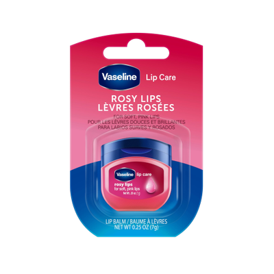 Vaseline Lip Therapy Rosy Lips 7g Hydrating Lip Balm with Rose Tint