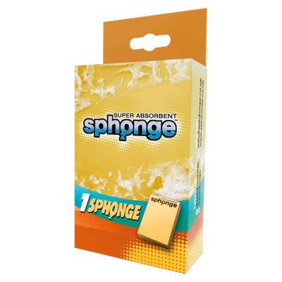 Sph2onge Extremely Absorbent Yellow Cleaning Sponge High Efficiency