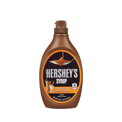 Hershey's Caramel Syrup 623g Sweet Topping for Ice Cream, Pancakes & Drinks