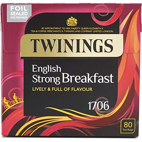 Twinings Strong English Breakfast (80 Bags 250 g)