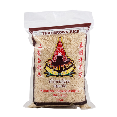 Royal Thai Brown Rice 1kg Whole Grain Unpolished Thai Rice