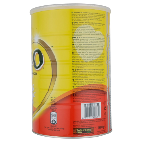 Nido Full Cream Milk Powder 1.8kg Enriched with Vitamins & Minerals