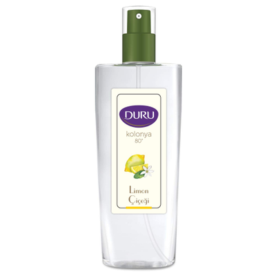 Duru Lemon Cologne Spray 150ml Turkish Citrus Fragrance