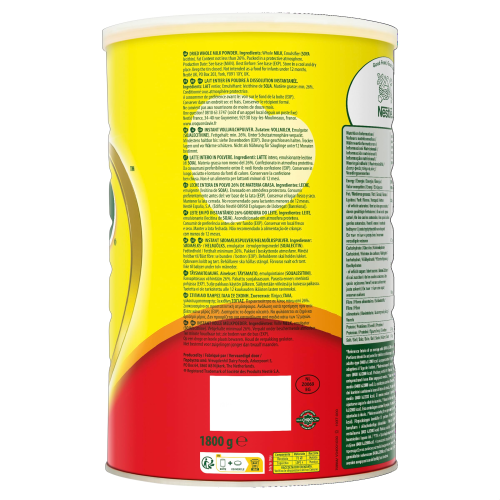 Nido Full Cream Milk Powder 1.8kg Enriched with Vitamins & Minerals