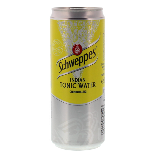 Schweppes Tonic Water - 24 Pack of 0.33L Bottles | Premium Sparkling Refreshment for Cocktails & Mixers