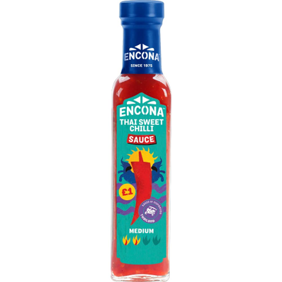 Encona Thai Sweet Chilli Sauce 142ml Dipping and Cooking Sauce