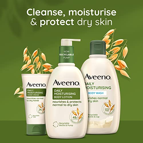 Aveeno Daily Moisturising Yogurt Body Cream Apricot and Honey 300ml x1
