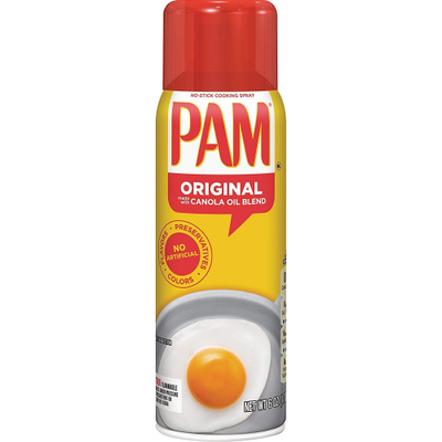 PAM Original Canola Non-Stick Cooking Spray 170g for Baking & Grilling