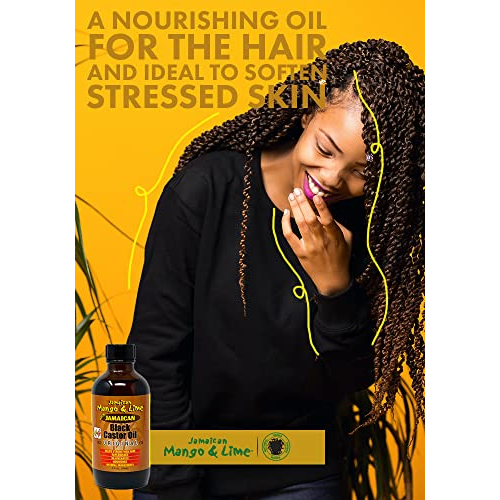 Jamaican Mango & Lime Black Castor Oil Original 118ml Hair & Scalp Oil