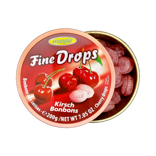Woogie Sour Cherry Candy 200g Tangy Fruit-Flavoured Sweets
