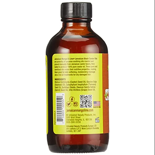 Jamaican Mango & Lime Black Castor Oil Original 118ml Hair & Scalp Oil