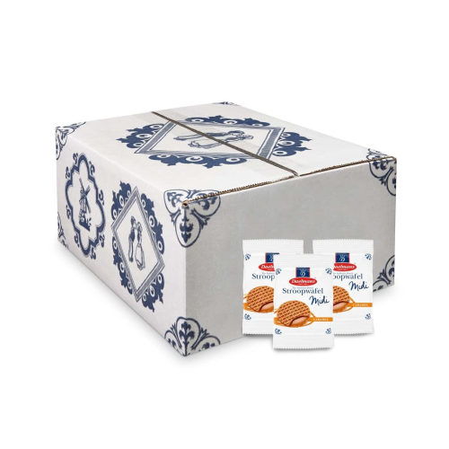 Daelmans Midi Stroopwafels 150 x 15g Individually Wrapped Dutch Caramel Wafers