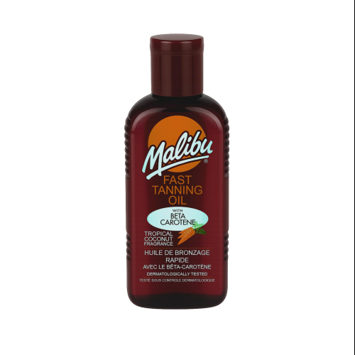 Malibu Fast Tanning Oil with Beta Carotene 200ml