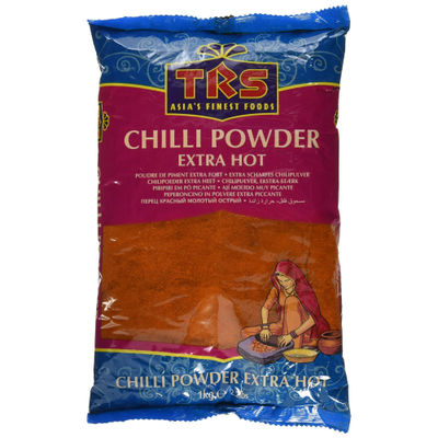 TRS Extra Hot Chili Powder 1kg Premium Indian Red Chili for Bold Heat