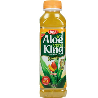 OKF Mango Aloe Vera Drink with Mango Pulp Refreshing Hydration