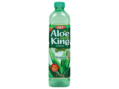OKF Aloe Vera King Drink 1500ml with Natural Aloe Vera Pulp