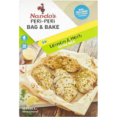 Nando's Peri-Peri Bag & Bake Lemon & Herb Seasoning 20g