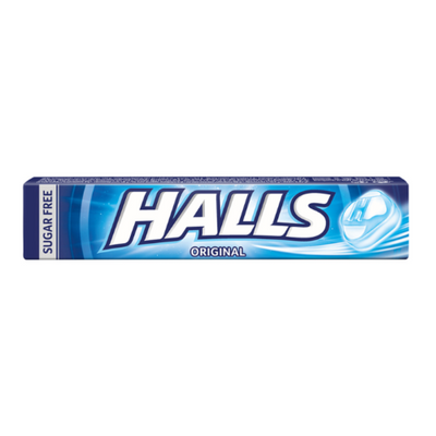 Halls Mentholyptus Original Sugar-Free Lozenges 32g Menthol and Eucalyptus Candy