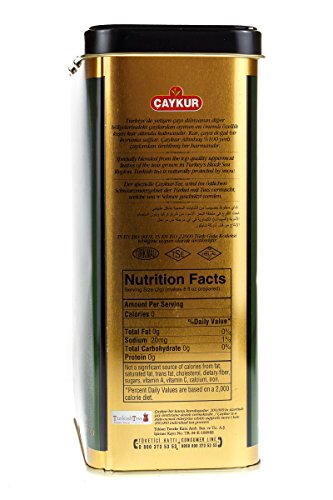 Caykur Altinbas Earl Grey Black Tea 400g Turkish Loose-Leaf Tea with Bergamot