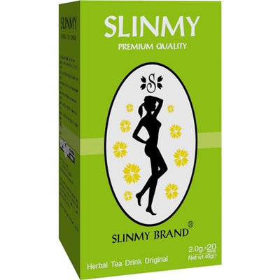 Slinmy Herbal Green Tea with Senna 40g Thai Herbal Tea