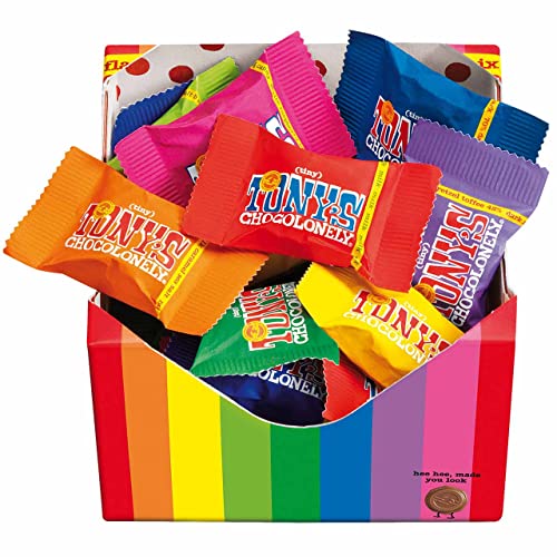 Tony's Chocolonely Assorted Chocolate Bar 180g Fair Trade
